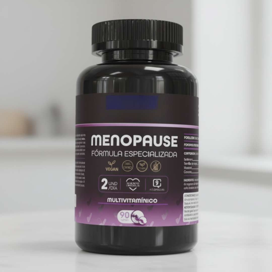 Menopause Plus™ - Tu Aliado Natural Para Atravesar La Menopausia Con Bienestar Y Confianza