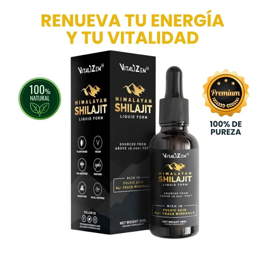 Shilajit Vital Warrior™ Ultra Concentrado