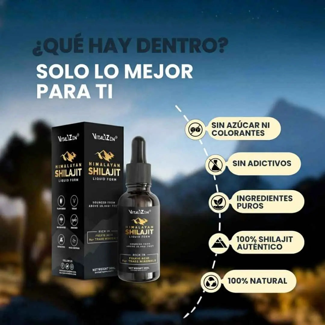 Shilajit Vital Warrior™ Ultra Concentrado