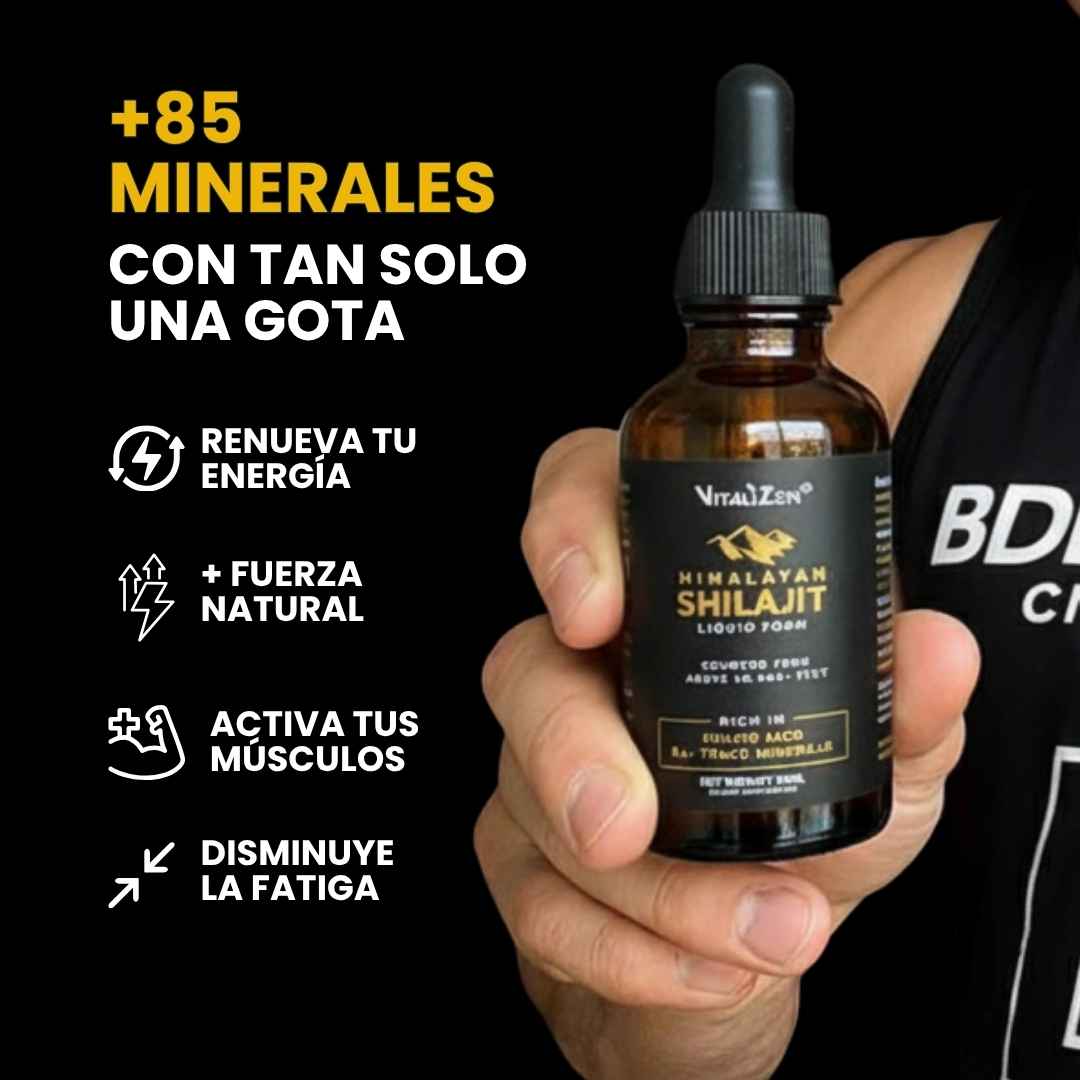 Shilajit Vital Warrior™ Ultra Concentrado