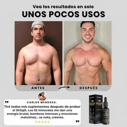 Shilajit Vital Warrior™ Ultra Concentrado